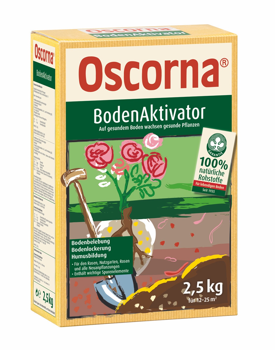 Oscorna® BodenAktivator 3 kg für 15 bis 30 m² 760