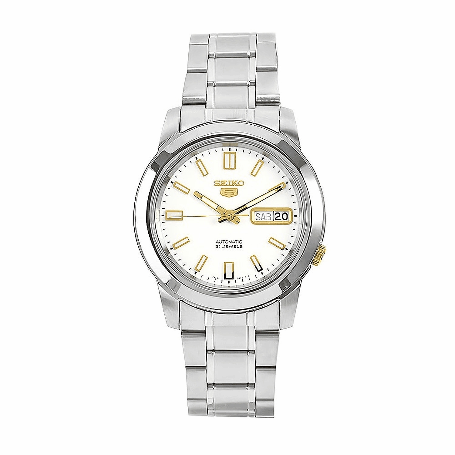 Seiko 5 Hodinky SNKK07K1 Automatické pánske analógové náramkové hodinky