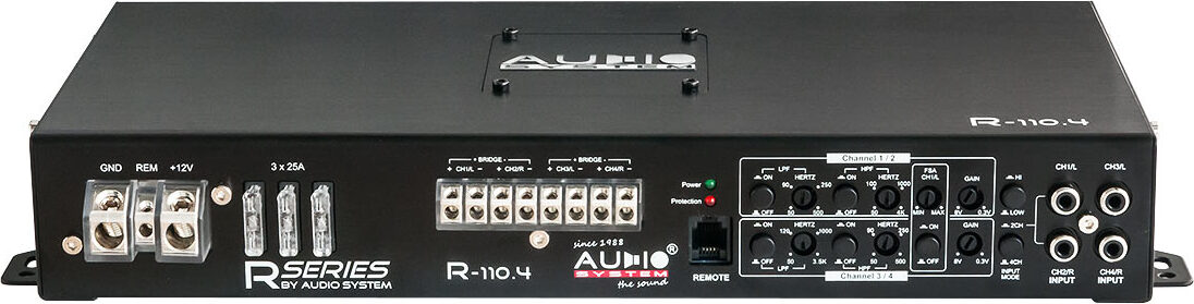 Audio System R-110.4 24V 24Volt LKW Bus Endstufe