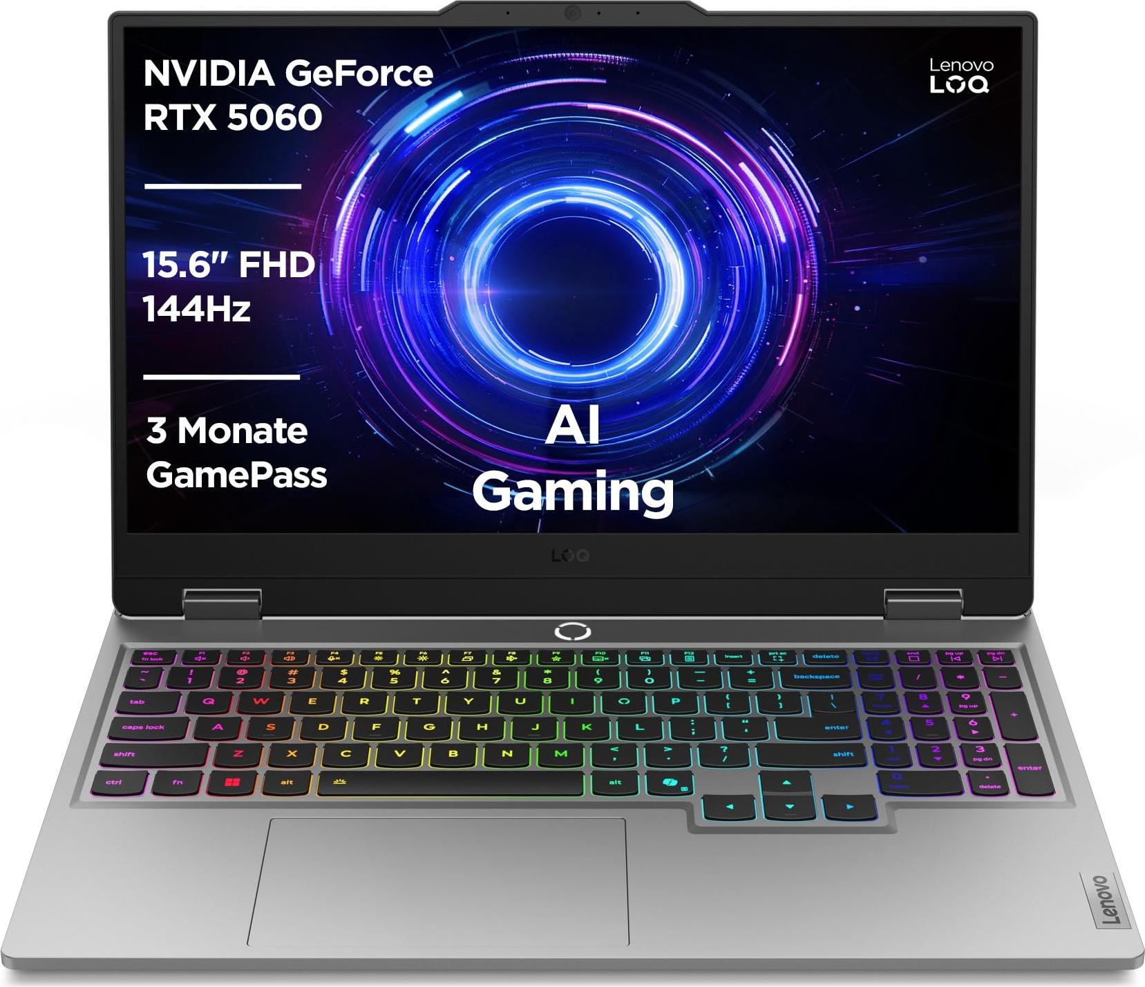 Lenovo LOQ Gaming Laptop mit 15.6