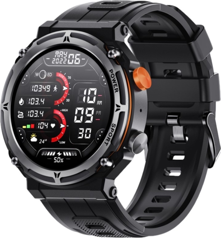 Rubicon Herren-Smartwatch Modell RNCF25-1 in Schwarz