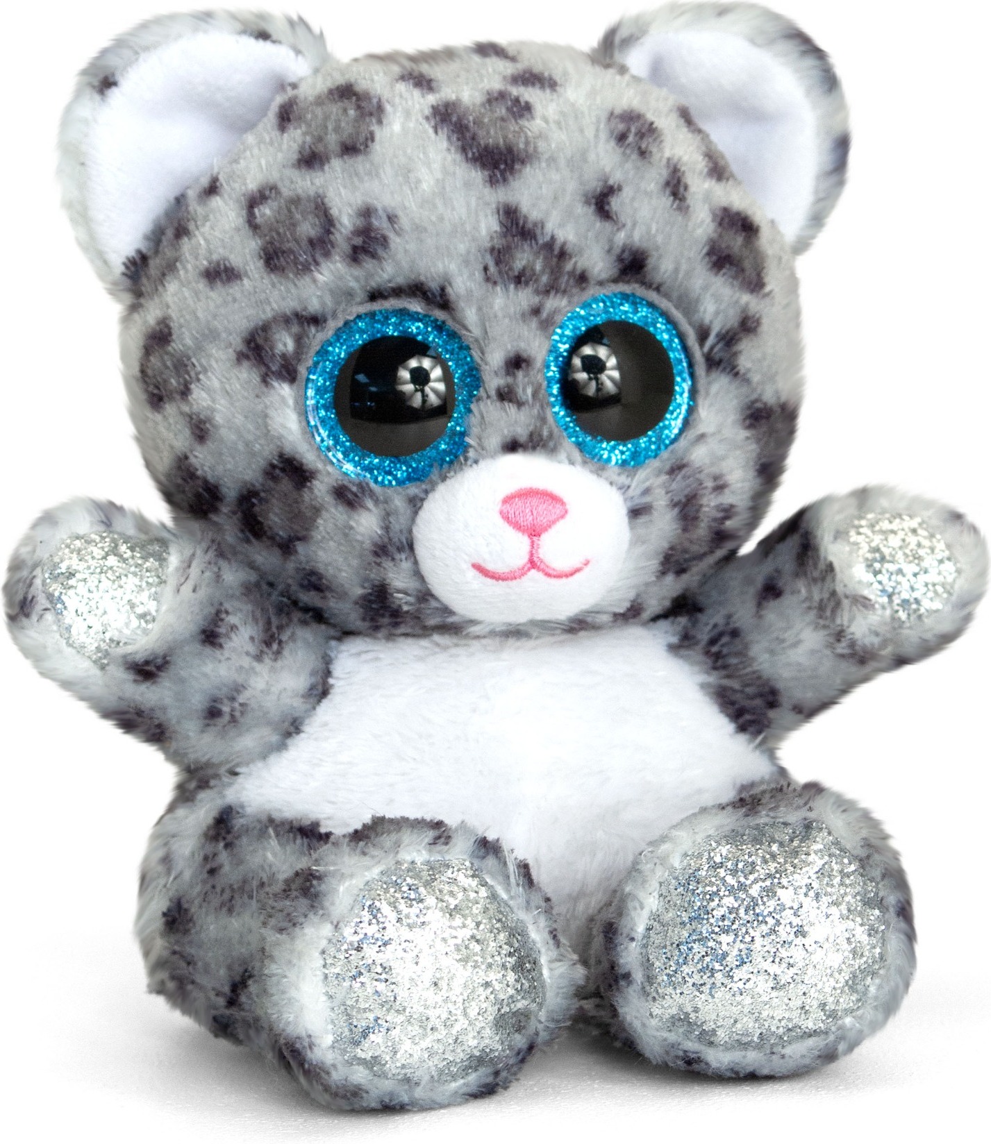 Keel Toys Mini Pluche - Sneeuwluipaard - 15 CM J-1069