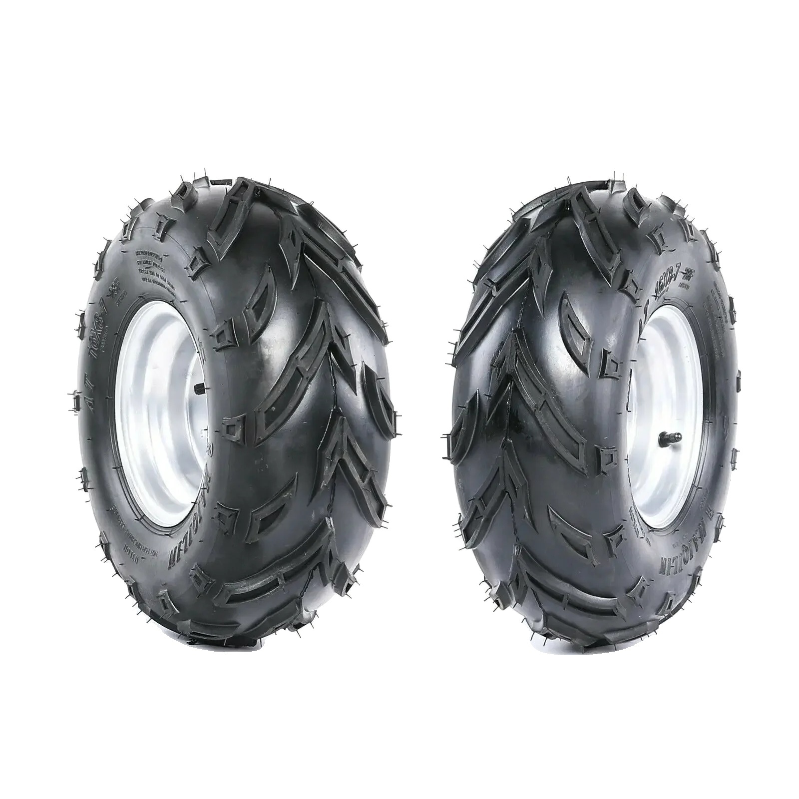 Pneumatiky pre štvorkolky a motokáry, bezdušový dizajn 16X8-7, odolný nylon, vhodné pre rôzne úžitkové vozidlá,
