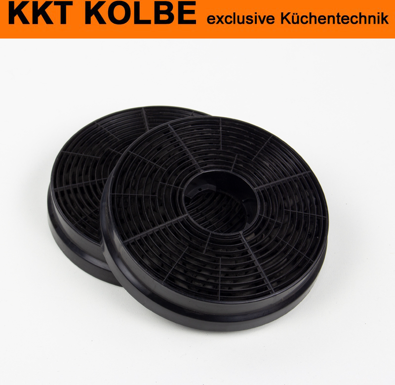 KKT KOLBE Küchentechnik S2 Baumatic Kohlefilter 1 Paar KKTSP00206