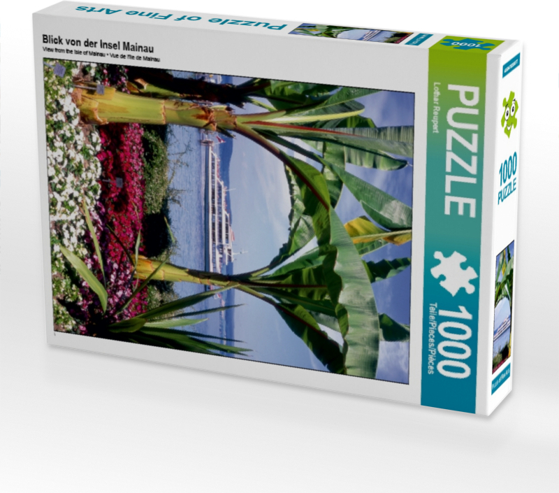 Calvendo Blick von der Insel Mainau 1000 Teile Puzzle hoch 480x640mm, Reupert Lothar; 7408661