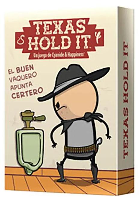 Asmodee Texas Hold it, Brettspiel, Kartenaustausch, 14 Jahr(e), 10 min JHTH01ES