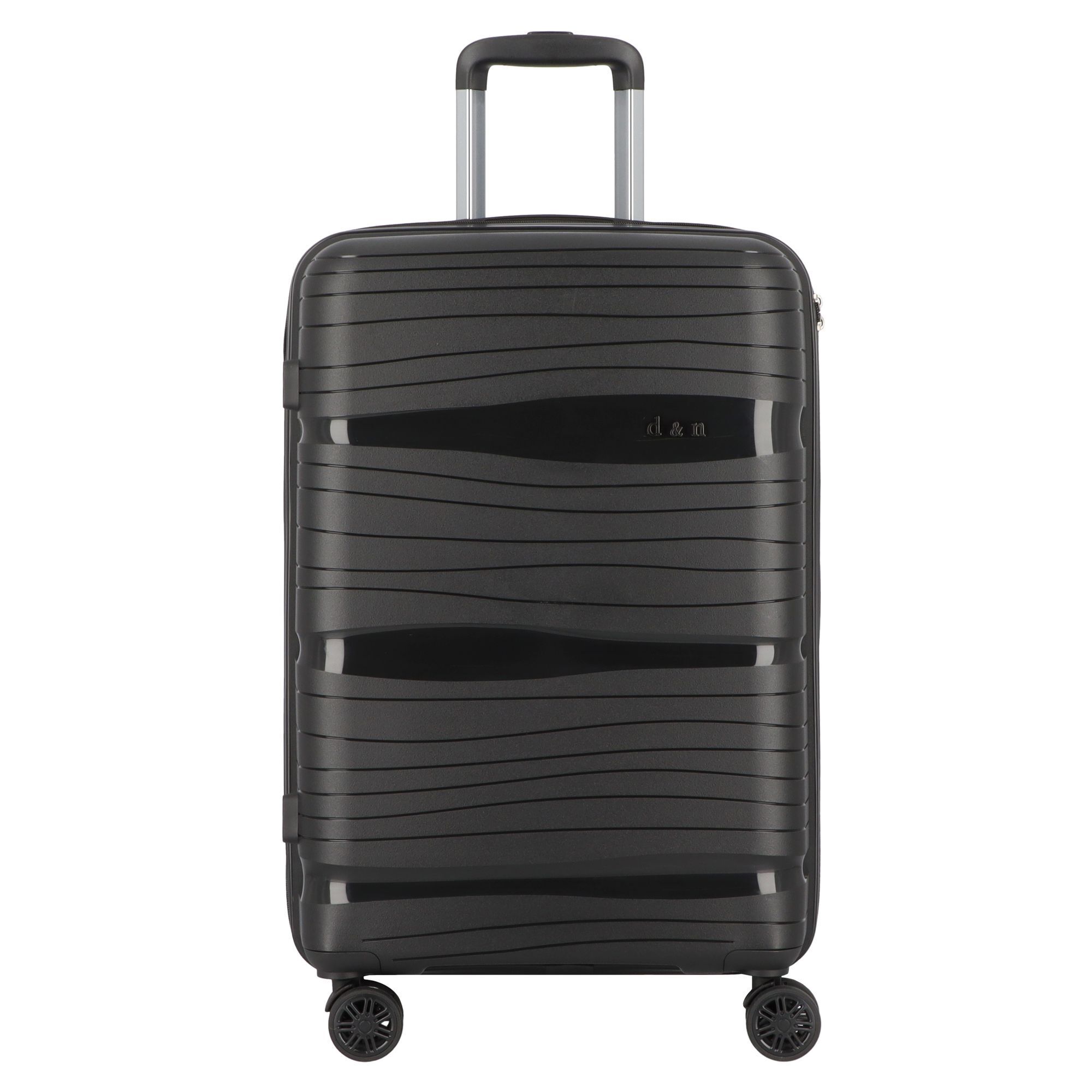 d & n lederwaren d&n Travel Line 4300 4 Rollen Trolley M 68 cm 4360_01