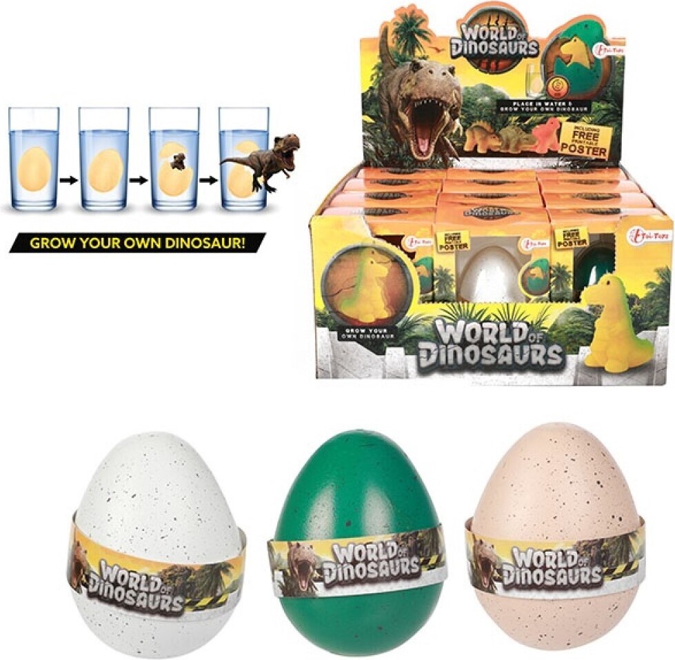Toi-Toys Wachstums-Ei-Dinosaurus 10208022