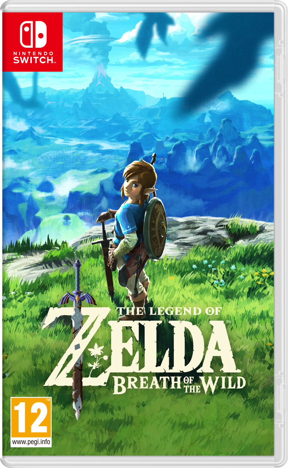 Nintendo The Legend of Zelda: Breath of the Wild, Nintendo Switch, E10 + (starší 10 rokov), Fyzické médiá