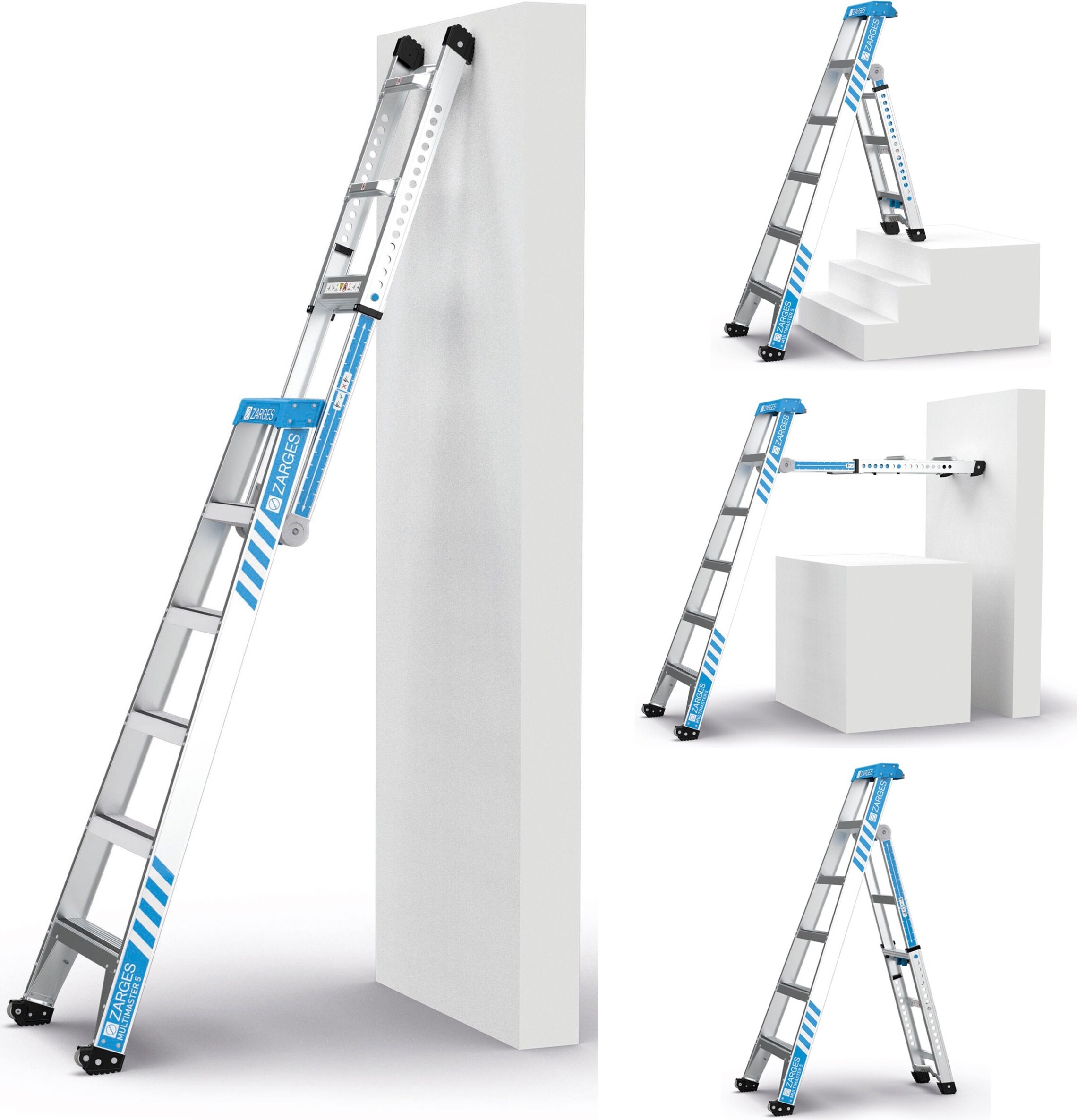 ZARGES 5 - Kombileiter 40331