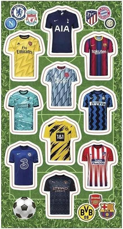 Ranok-Creative RANOK 51898 Trikotaufkleber der Fußballmannschaft