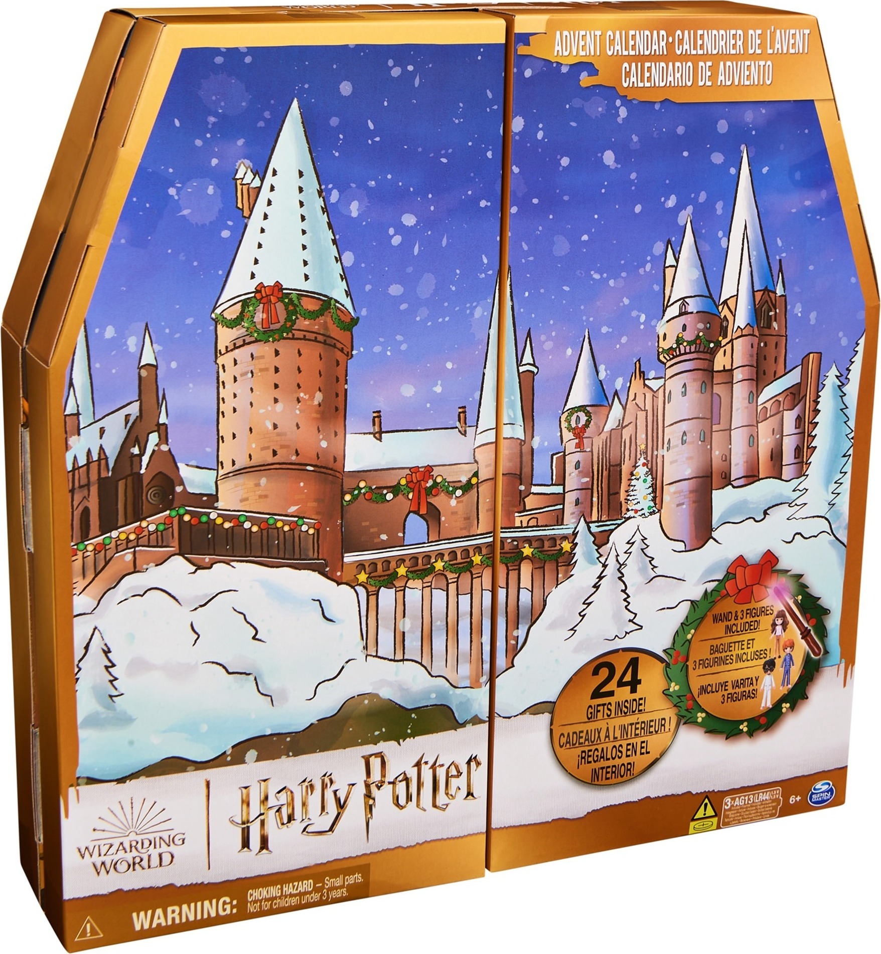 Spin Master 25012 - Čarodejnícky svet Harryho Pottera - Adventný kalendár 2023