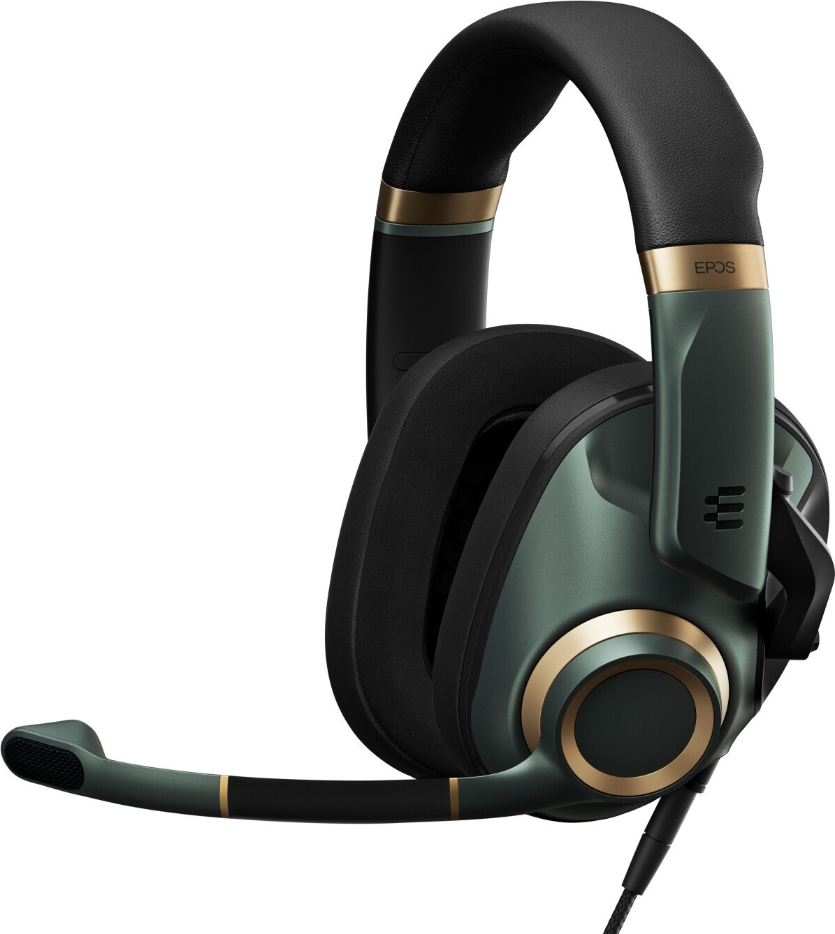 EPOS H6Pro Uzavretá akustická náhlavná súprava s mikrofónom - herná náhlavná súprava pre PC, Mac, PS4/5, Xbox One/Series X, Nintendo Switch - ľahká, pohodlná náhlavná súprava (zelená)