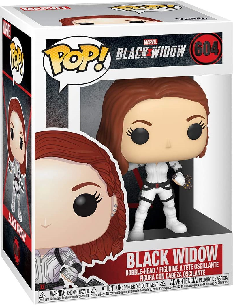 Black Widow - Black Widow in White 604 - Funko Pop! - Vinyl Figur 46681