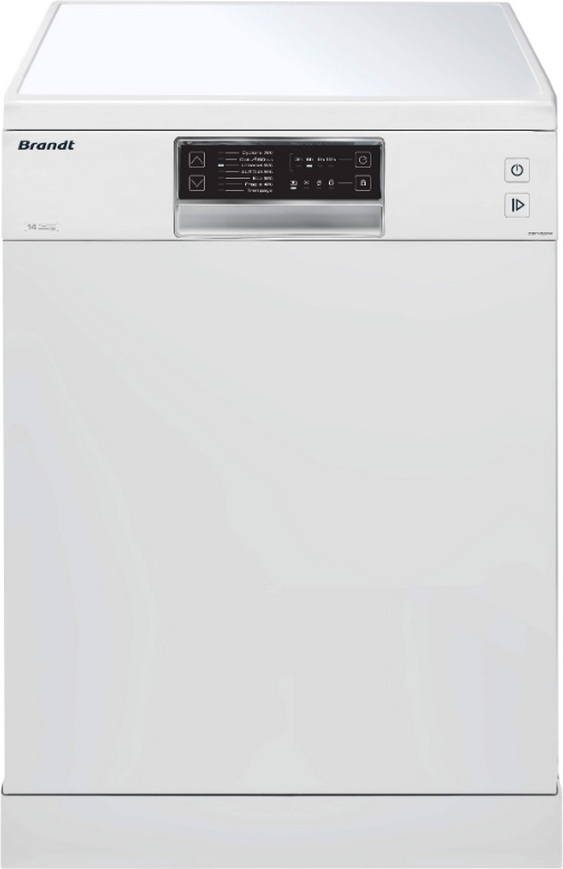 Geschirrspüler 60 cm 14 abdeckungen 44db - Brandt dsf14524w