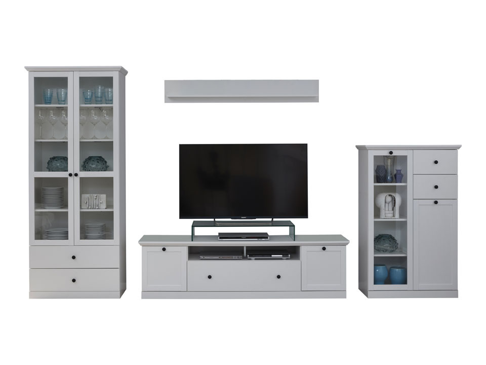 ebuy24 Brax TV Tisch Aufstellung B, weiss. 42-1860.963.01