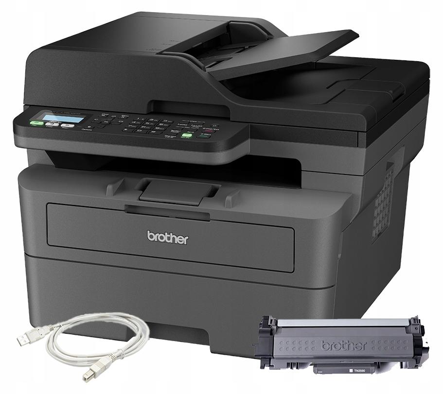 Brother Mfc-L2802dn 3-in-1 32 Seiten/Min-Schwarzweißdrucker, Scanner, ADF, LAN, USB
