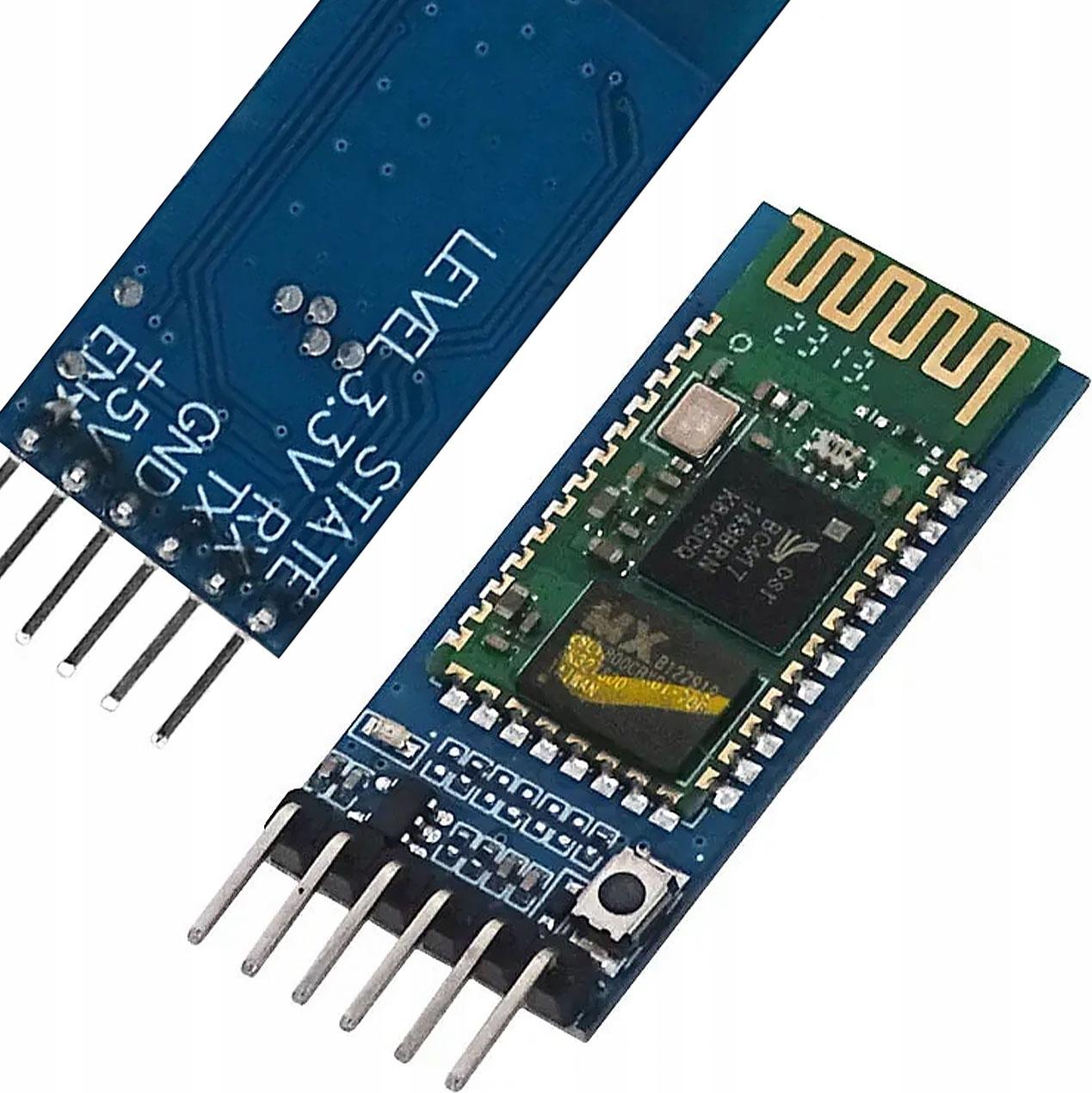 Rosfix HC-05 – Bluetooth-Modul | Master/Slave, UART | Für Arduino, IoT, Robotik | 6-Pin, 37x16 mm | BC417-Klon, 3,6-5V u.a.