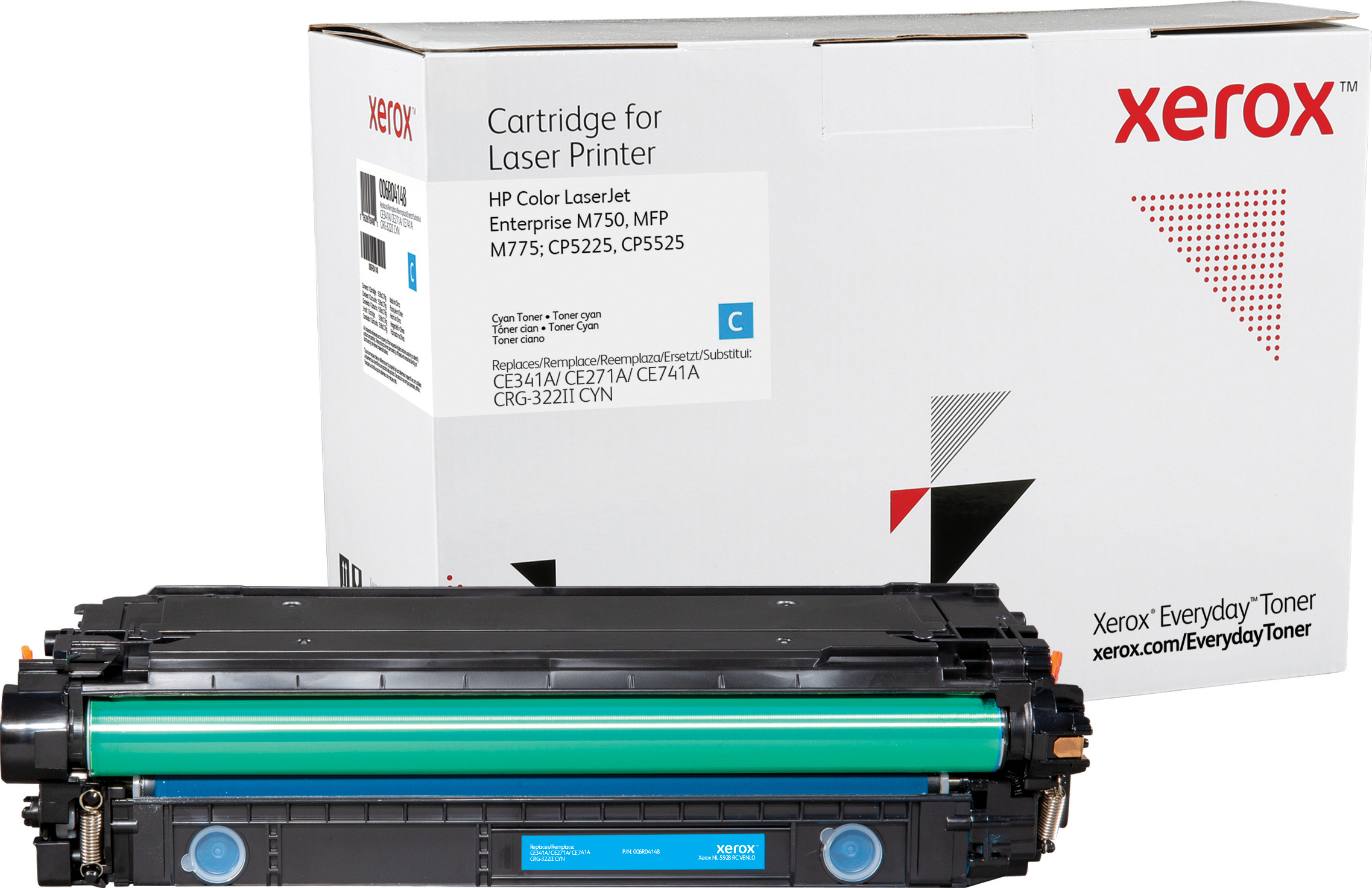 Xerox 006R04148 Xerox Toner Everyday HP 651A HP 650A HP 307A Cyan