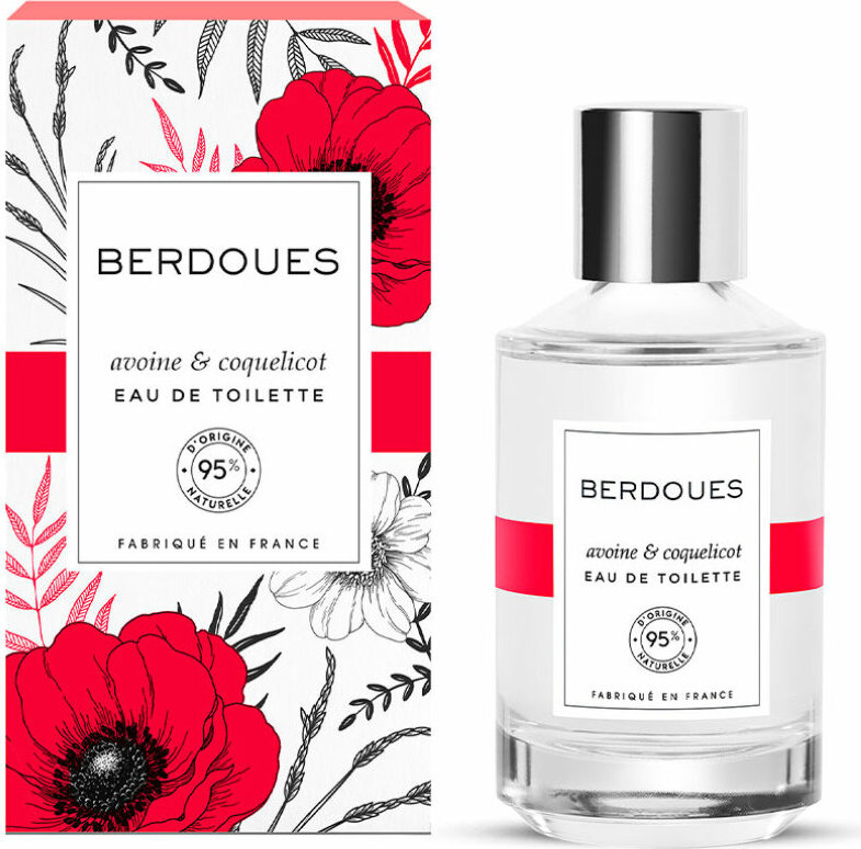 Berdoues Avoine & Coquelicot Eau de Toilette Spray 100ml
