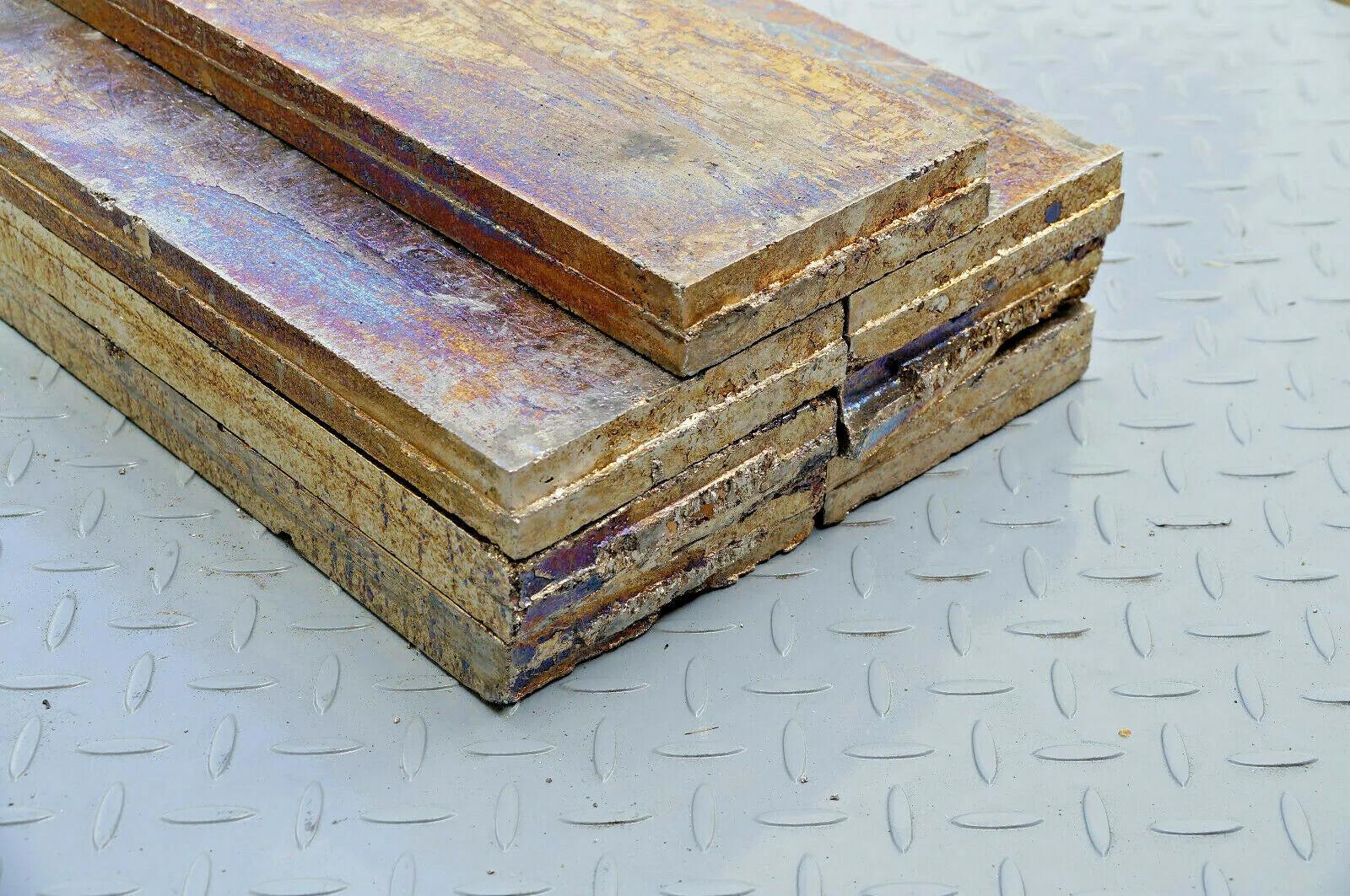 ZGG Bismut Blöcke 15,5 kg, 99,99 % Reinheit (4N) 11-B10-K015