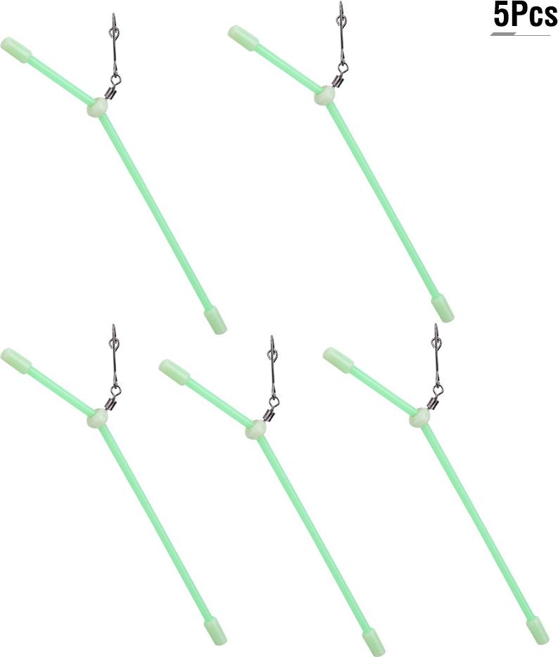 Gistuch 5pcs Langlebige kleine PVC -Fischereirohrverbinder Fisher Tackle Accessoire 12 cm