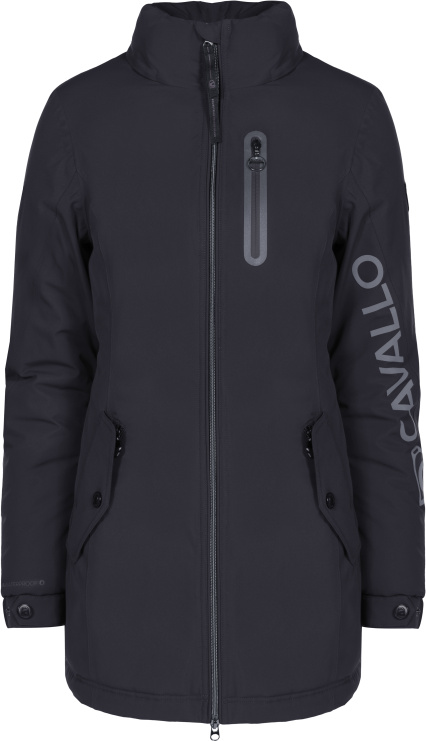 Cavallo BIRNA Damen Parka Jacke HW21 schwarz, Größe:44 Ca21_HW_V301