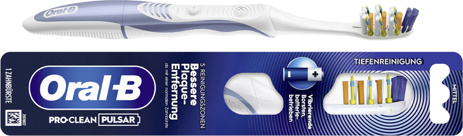 Oral-B 8700216441858 Zubná kefka Oral-B Pro-Clean Pulsar, stredná, batériová