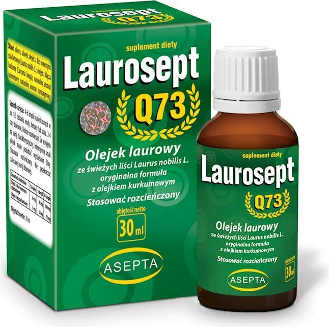 ASEPTA Laurosept Q73 30 ml - Lorbeeröl + Kurkumaöl