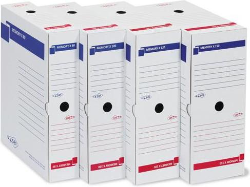 SEI Rota 673215 Dateiablagebox Karton Blau, Rot, Weiß