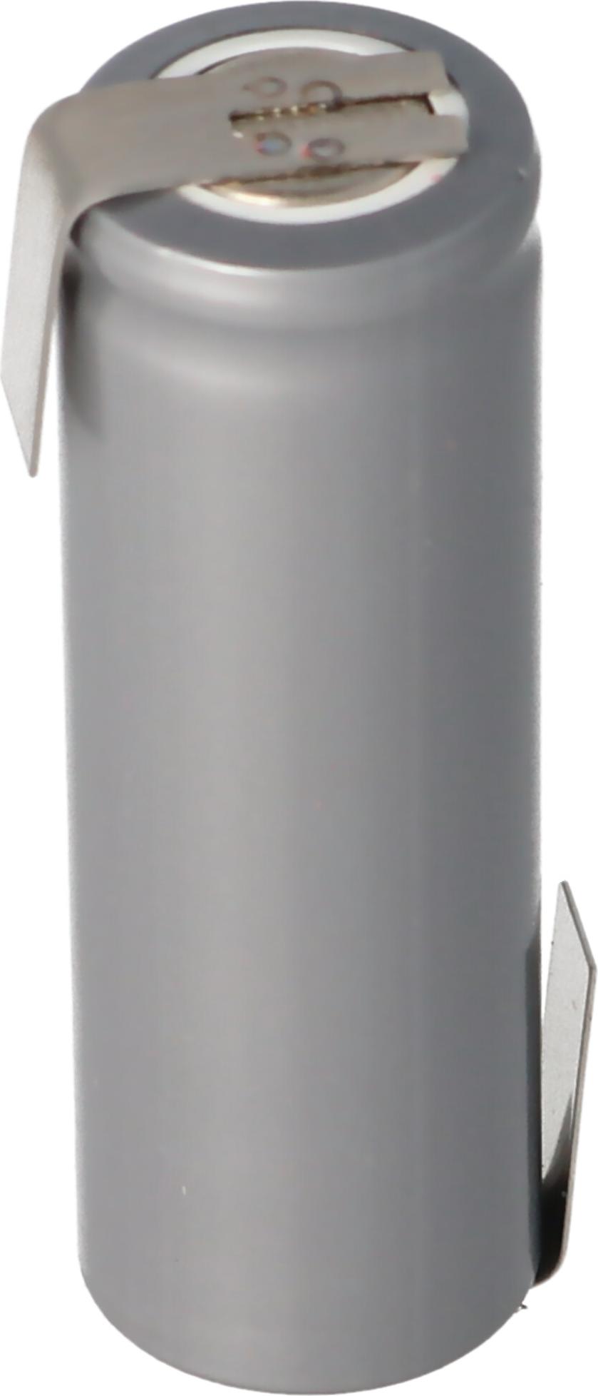 AccuCell NiMH Akku 1,2V 1400mAh 4/5AA 43x14,5mm, mit Lötfahne Z-Form HHR140LFZNEW
