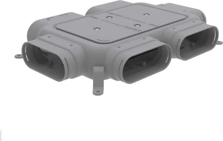 ComfoCube CK300 Verteiler flat 51 - Zehnder