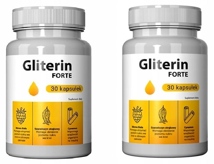 90100ct 2X Gliterin – Nahrungsergänzungsmittel zur Unterstützung des Blutzuckerspiegels und des Stoffwechsels