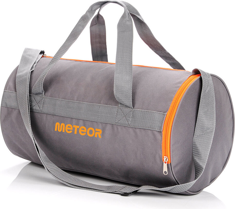 Sporttasche, Fitnesstasche, Trainingstasche Meteor Siggy 25L orange/ grau 74552