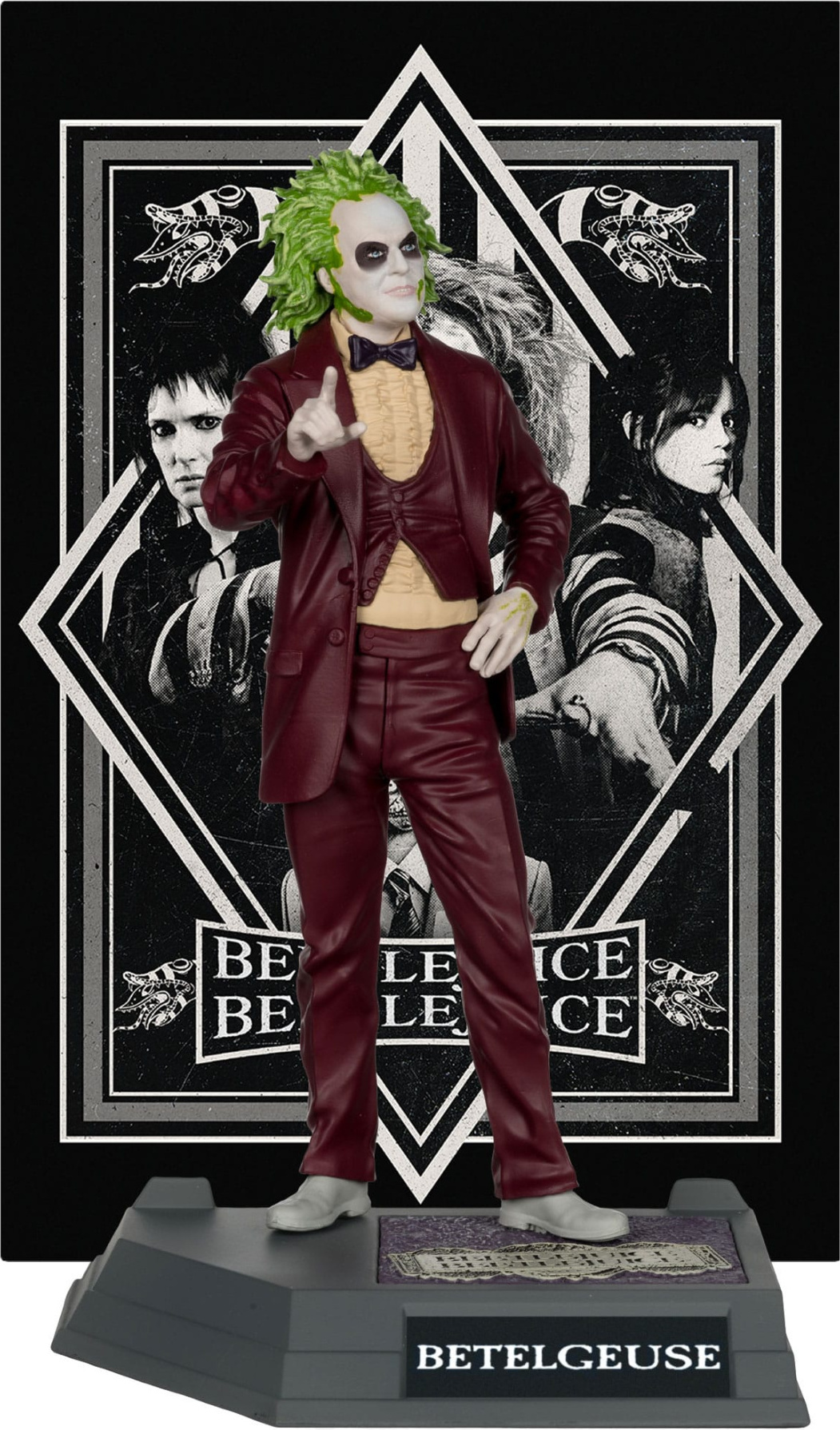 Mcfarlane Toys Beetlejuice Beetlejuice Movie Maniacs Beetlejuice 17 Cm Figur One Size