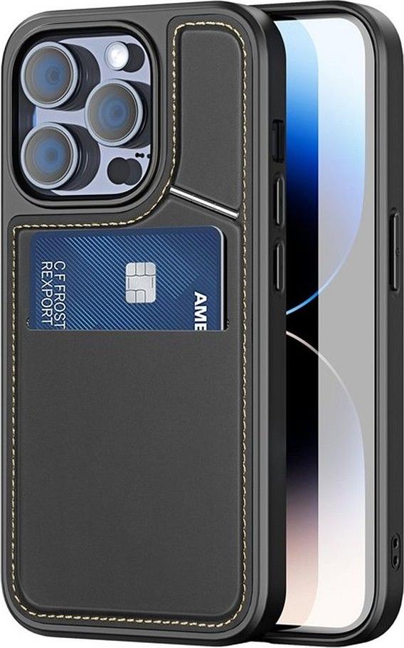 DUX DUCIS RAFI II MAG puzdro na mobilný telefón so stojanom kompatibilné s MagSafe je vhodné pre IPHONE 14 Pro Max čierne