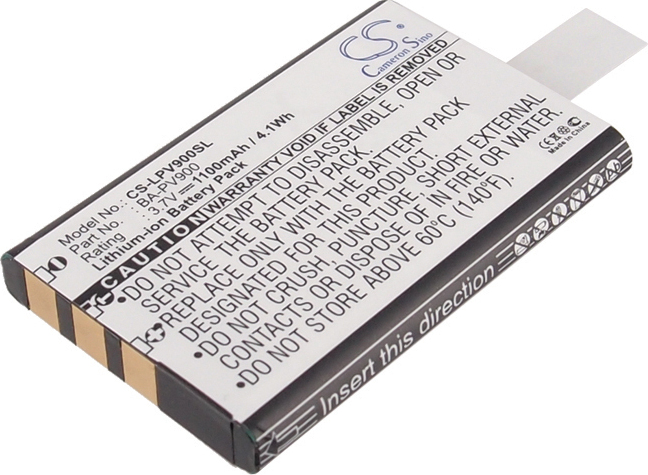 TECHTEK Akku Kompatibel mit [Lawmate] PV-900, PV-900 EVO HD, PV-900FM Ersetzt BA-PV900