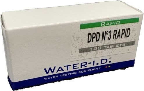 Náhradné tablety DPD 3 RAPID na meranie celkového chlóru