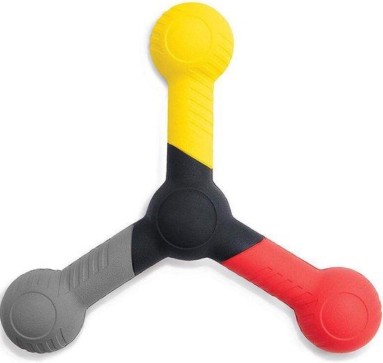 OEM Reaktionstrainer - Ergonomischer Dreibeckentrichter - Verbesserte Reaktionszeit - 20 cm Durchmesser - Dreifarben-Grau/Orange/Rot 2026