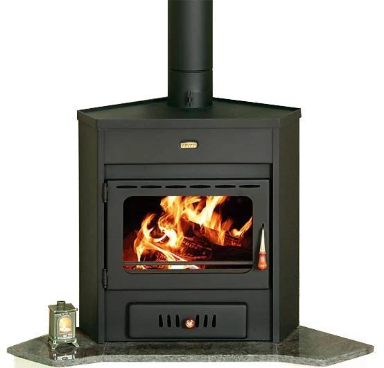 PRITY 95 Ltd. ECK-Kaminofen Prity AMB - 12.1 kW