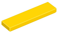 1 kus LEGO, diel c. 2431, žltá (žltá)