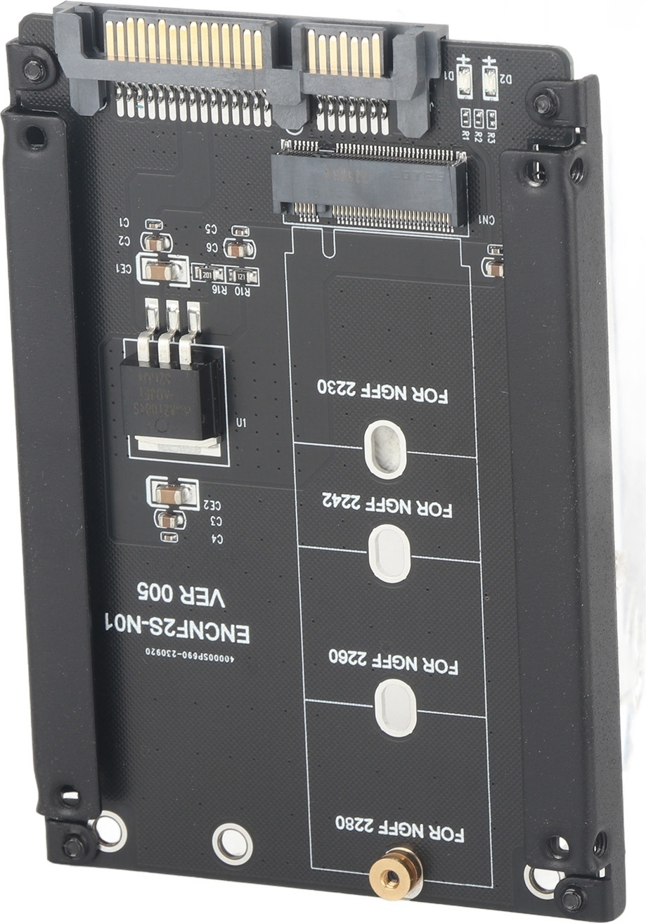 M.2 NGFF na SATA adaptér,NGFF M.2 na SATA,M.2 na SATA B kľúč,M.2 na SATA prevodník,M.2 NGFF SSD na 2,5 SATA