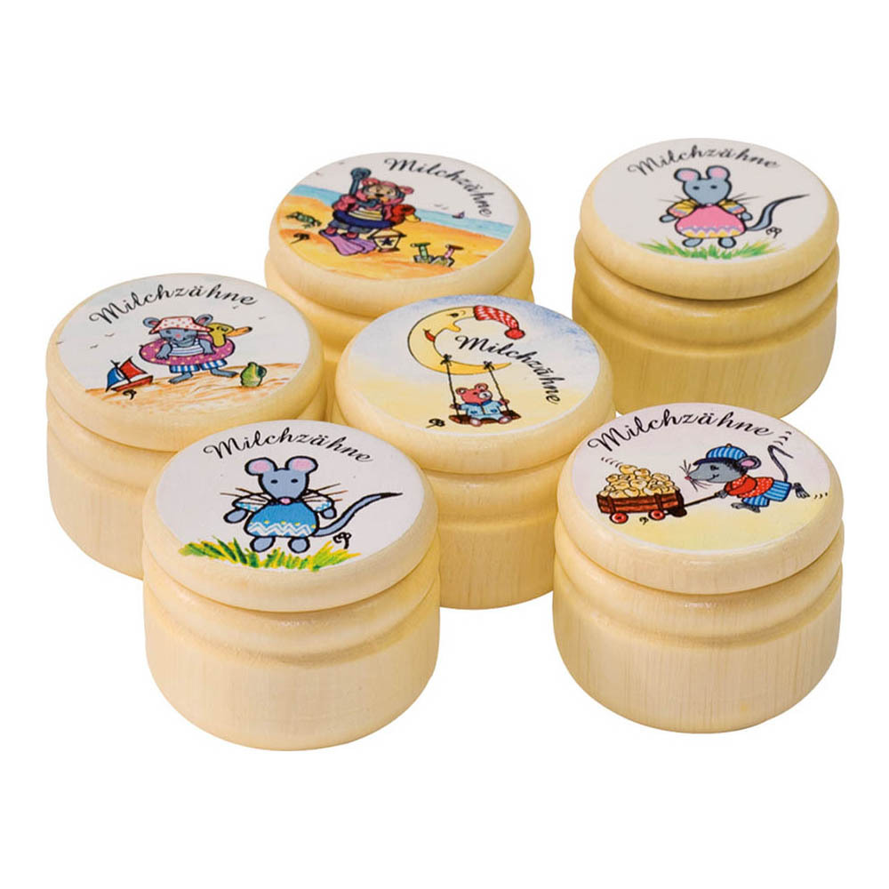 Redecker Milchzahndose Zahndose Sammeldose Milchzähne ZahnboxHolz 750045