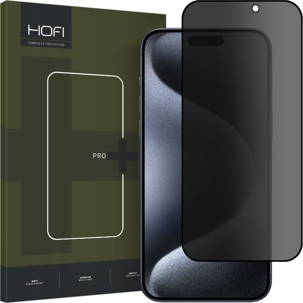 Hofi Anti Spy Glass Pro+ Privatisierendes Glas Iphone 15 Pro Max Privatsphäre