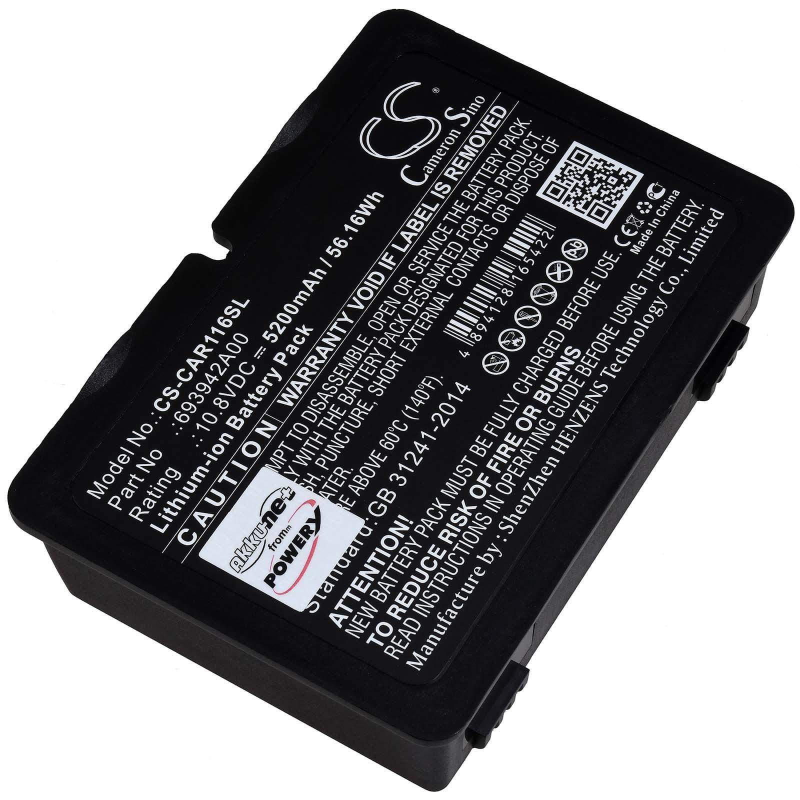 Powery Akku kompatibel mit Chauvin Arnoux Typ 693942A00 G1.75.CVA.999.2E