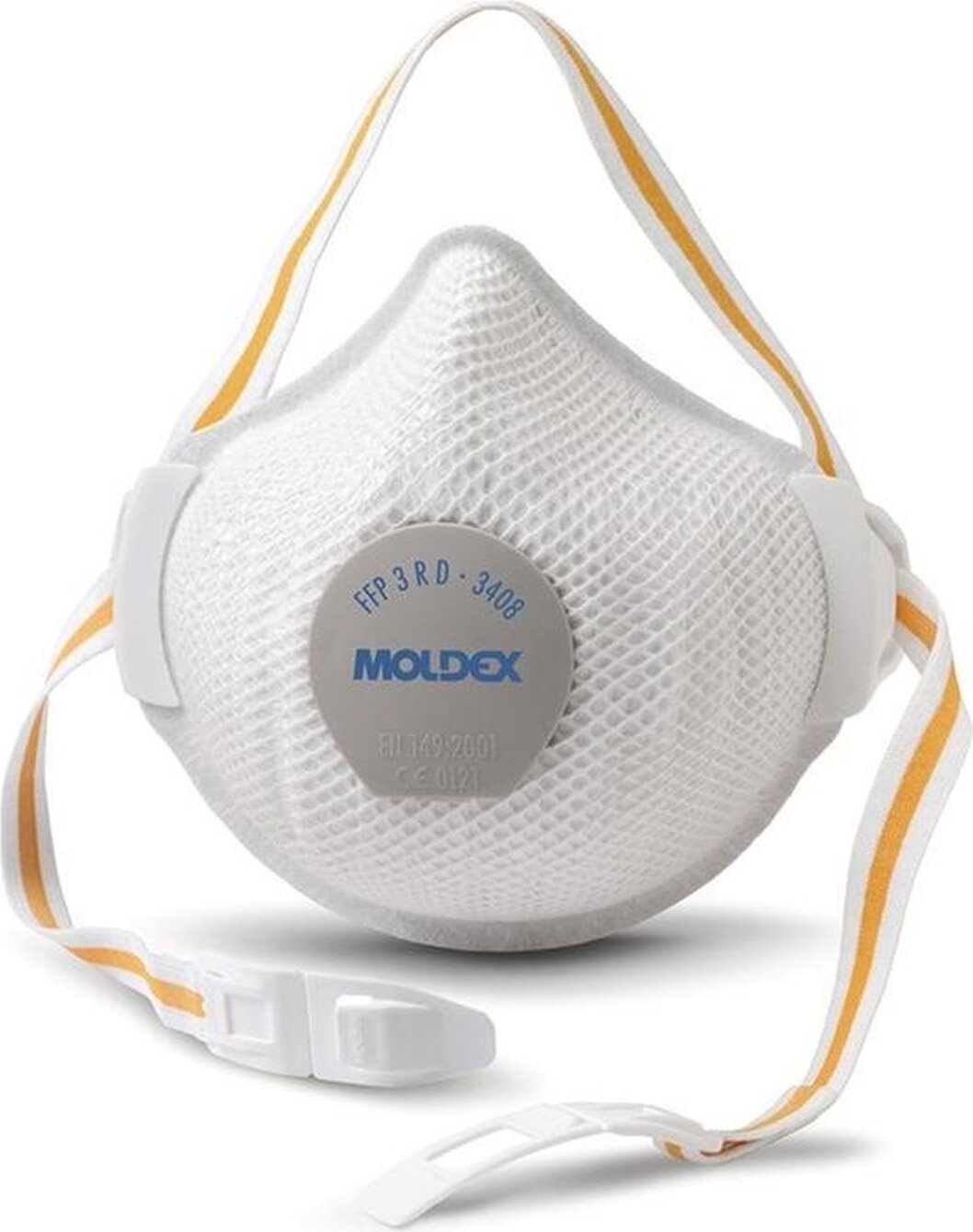 Moldex respirátor 3408 - FFP3 R D s tesniacim okrajom a klimatickým ventilom - Air Plus ProValve 5 ks