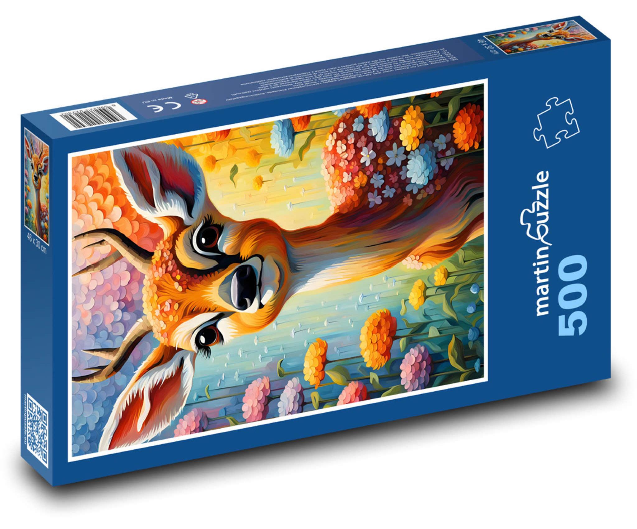 MCprint martinpuzzle - Puzzle 500 Teile - Ein Reh