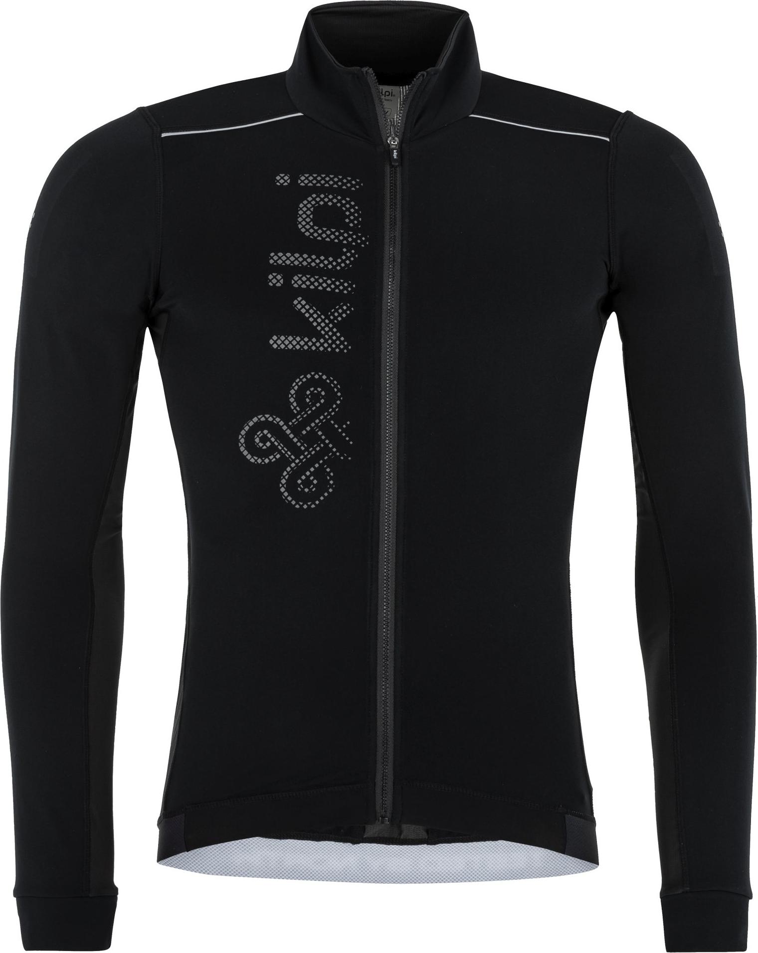 Radsport-Langarmtrikot für Herren Kilpi CAMPOS-M, SCHWARZ, Größe M