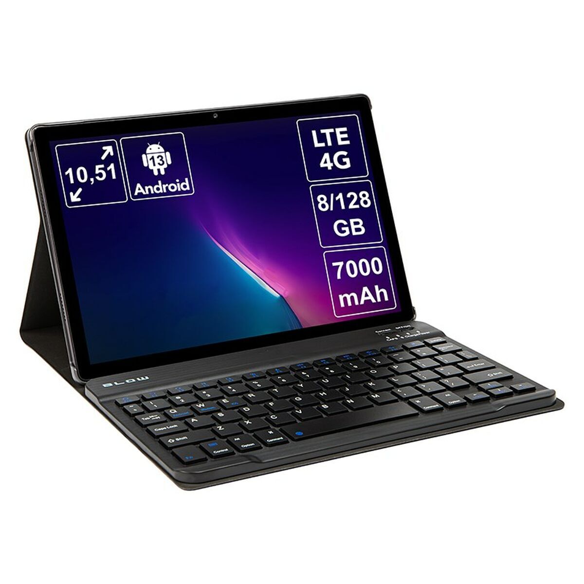 Tablet BLOW PlatinumTAB11 10,5" 4G LTE 8GB/128GB osmijádrový + pouzdro