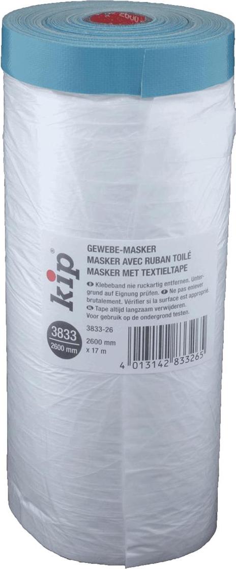 kip-tape Kip® 3833 Gewebe-Masker - Folienmasker 2600 mm 3833-26